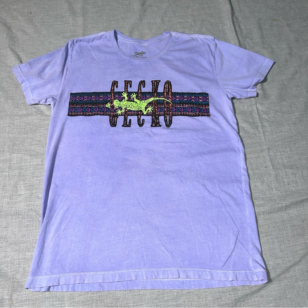 Gecko Purple (color changing) Short Sleeve Tee
